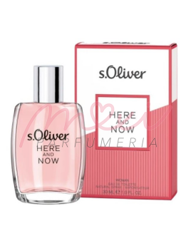 s.Oliver Here and Now, toaletná voda 30 ml