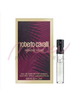 Roberto Cavalli Paradise Found, EDP - Vzorka vône