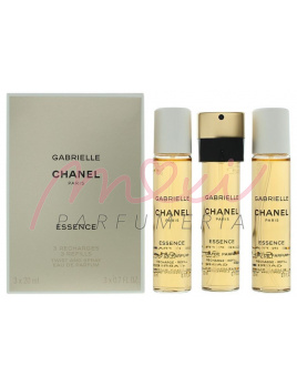 Chanel Gabrielle Essence, Parfémovaná voda 3x20ml - Náplne