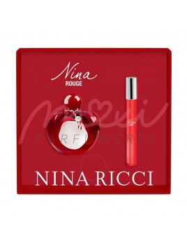 Nina Ricci Nina Rouge, SET: Toaletná voda 80ml + Toaletná voda 10ml