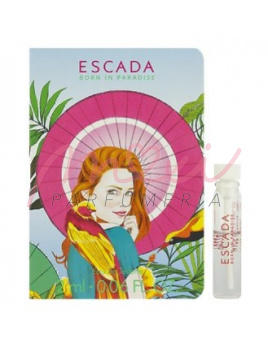 Escada Born in Paradise, Vzorka vône