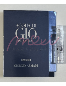 Giorgio Armani Acqua di Gio Profondo Parfum, Parfum - Vzorka vône