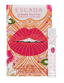 Escada Summer Festival, EDT - Vzorka vôňe