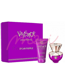 Versace Dylan Purple, SET: Parfumovaná voda 30ml + Telové mlieko 50ml